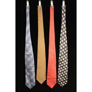 4 Men's Silk Ties Assorted Brands
